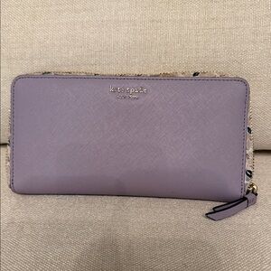 Kate Spade Lilac Zip-Around Wallet